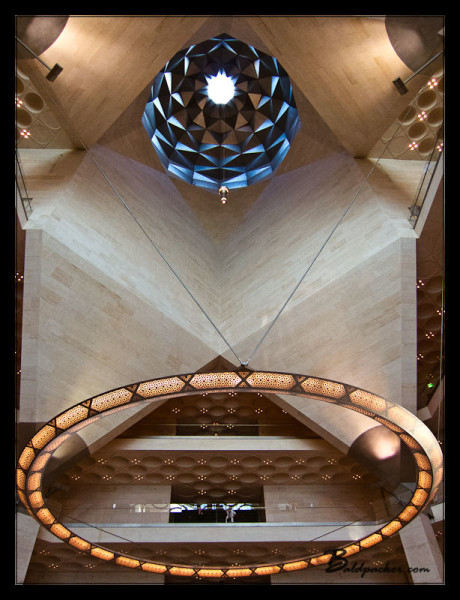 Interior of Museum of Islamic Art, Doha