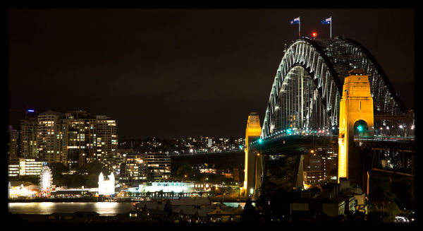 Sydney Harbour Bridge from Observatory Hill