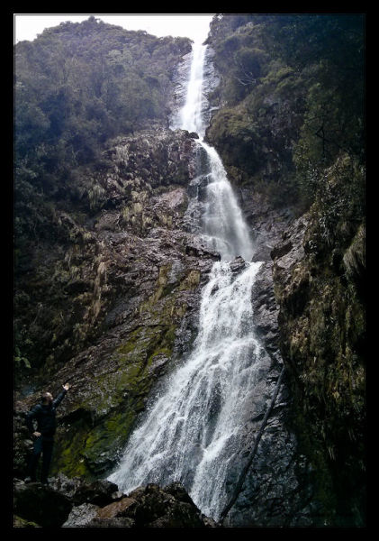 Tasmania's Highest Waterfall - Montezuma Falls