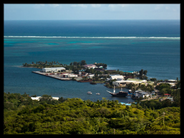 View Over Colonia, Yap