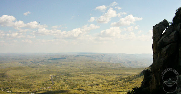 A View from Guadalupe Mountain East towards the Permian Basin