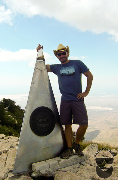 All Smiles on the Top of Texas, Guadalupe Mountain Peak